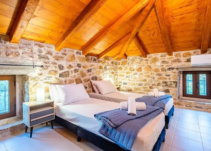 度假居 Mantineia Stone Villa-an Ethereal Getaway Megali Mantineia